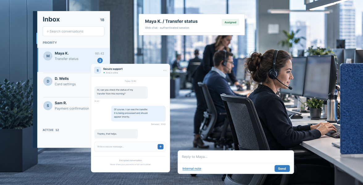 Customer Support Platform  with real-time chat